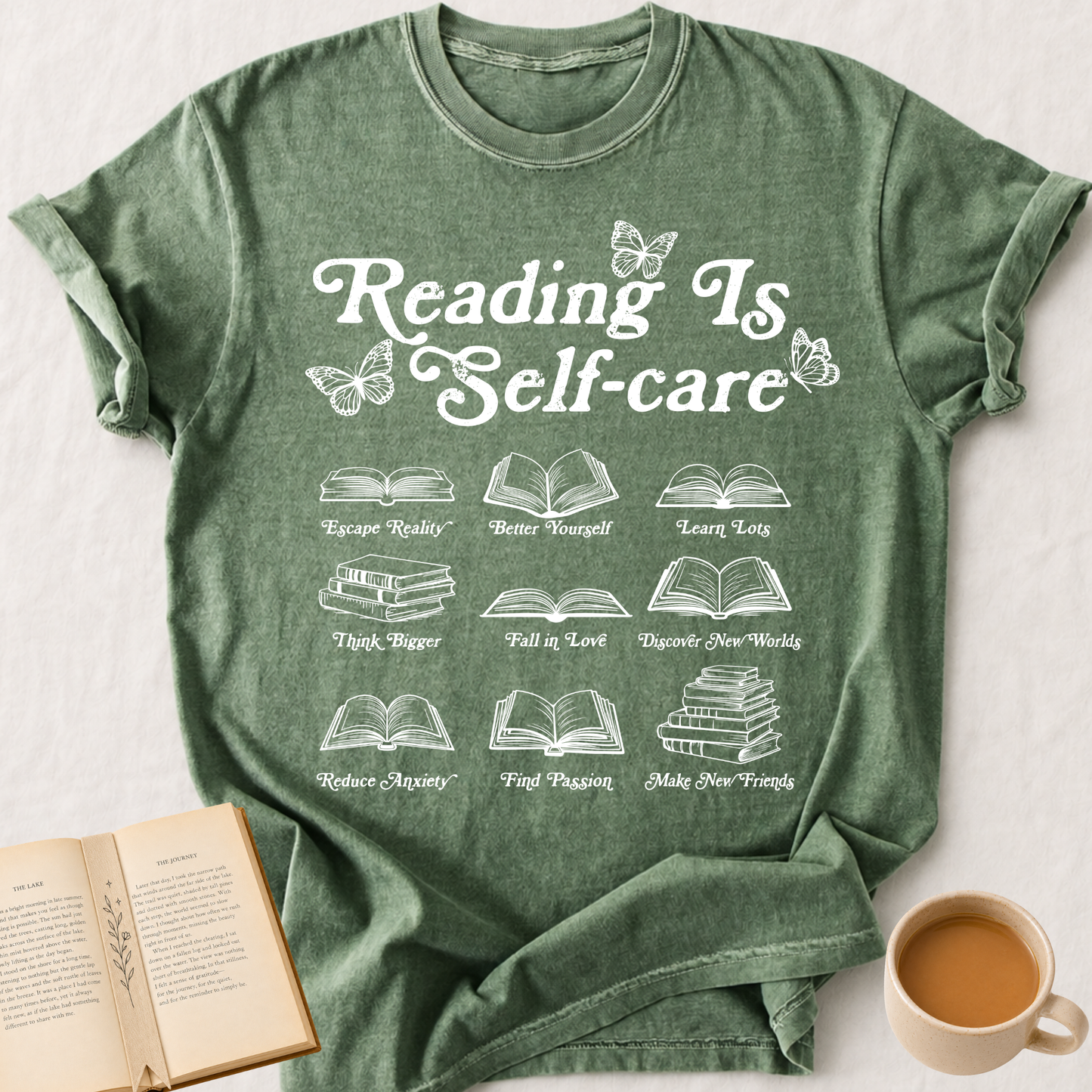 Reading Is Self-Care T-Shirt