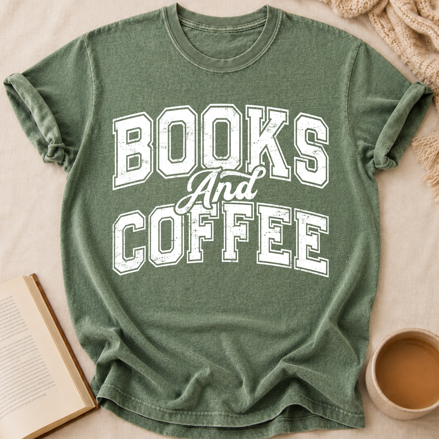 Books And Coffee T-Shirt