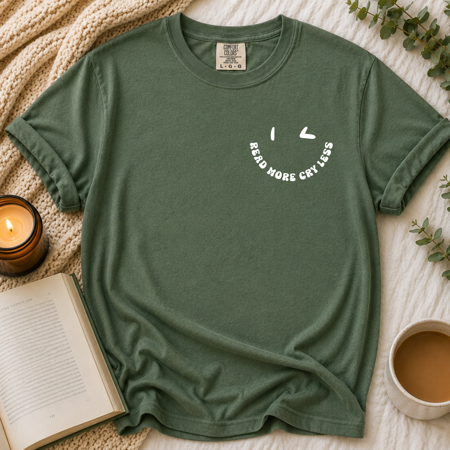 Read More Cry Less T-Shirt