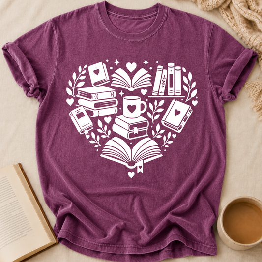 Heart OF Books T-Shirt