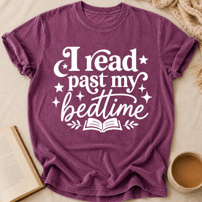 Read Past Bedtime T-Shirt