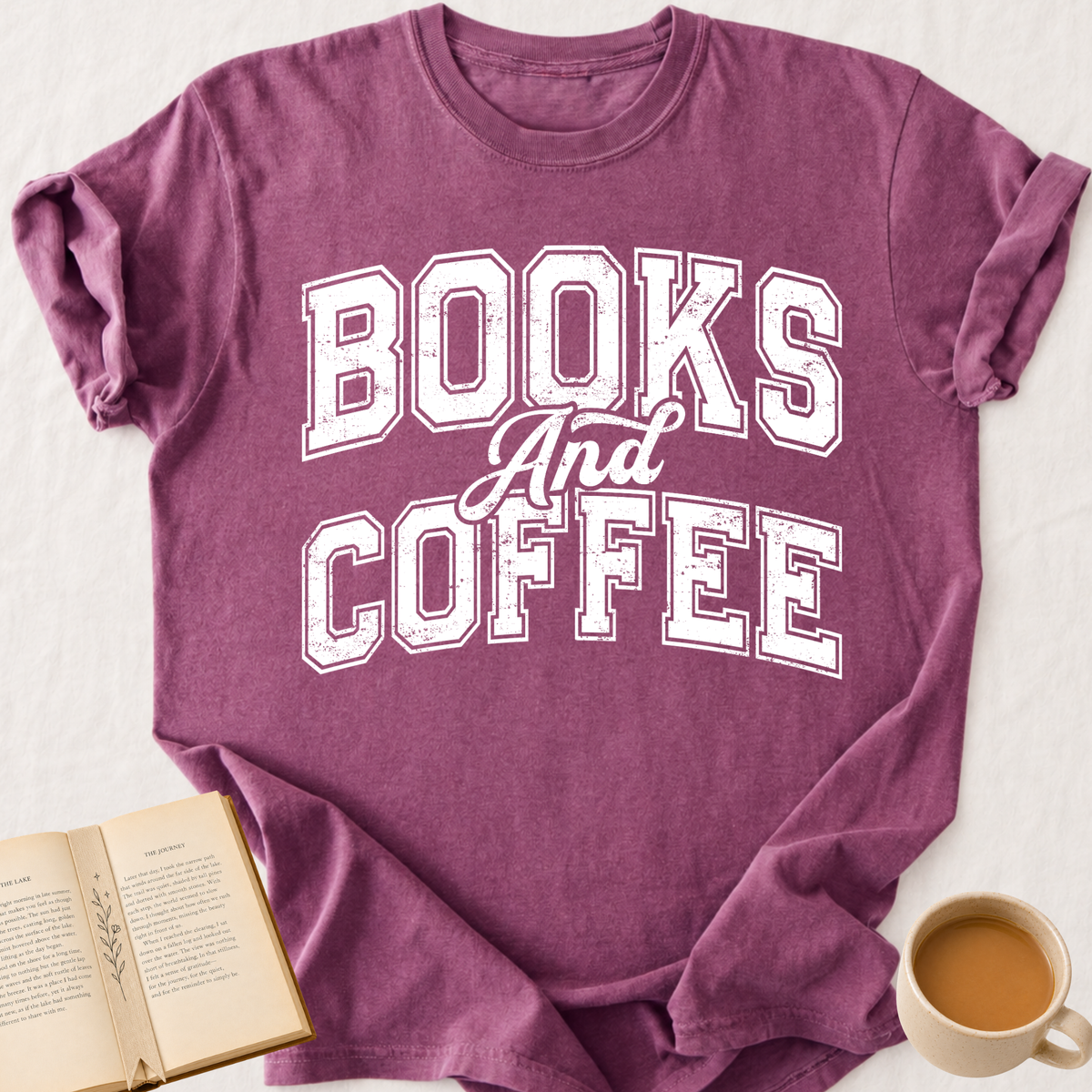 Books And Coffee T-Shirt