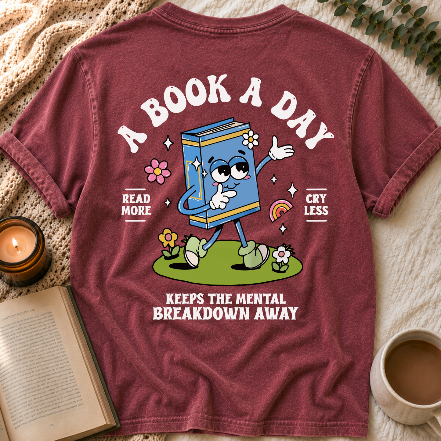 Read More, Cry Less T-Shirt