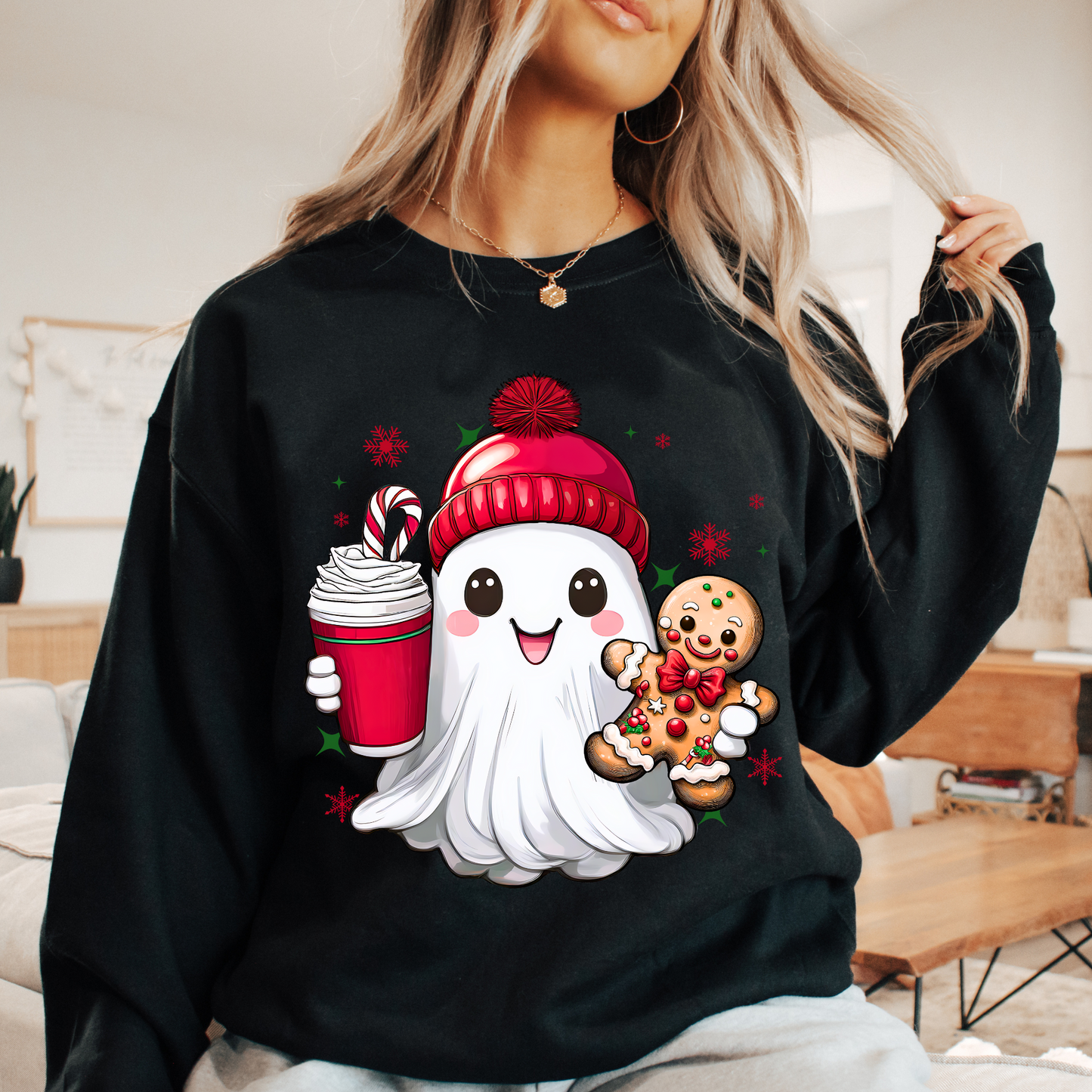 Christmas Ghost + Free Cup