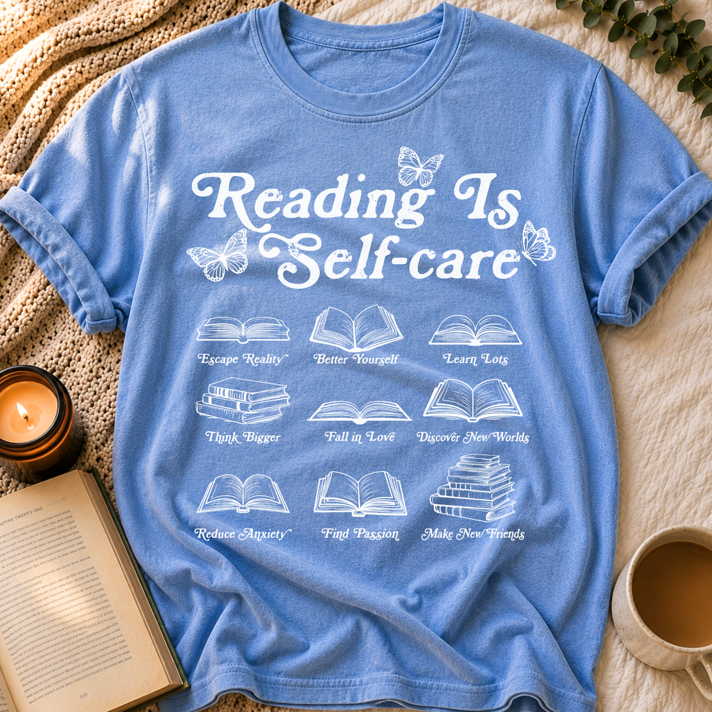 Reading Is Self-Care T-Shirt