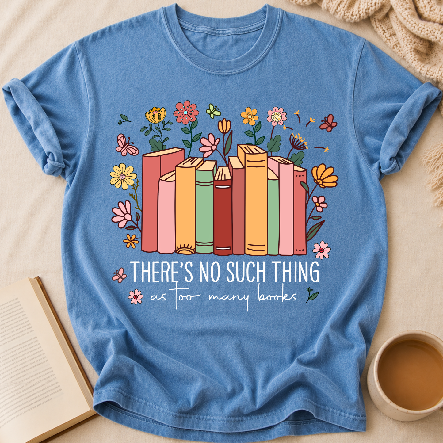 Too Many Books T-Shirt