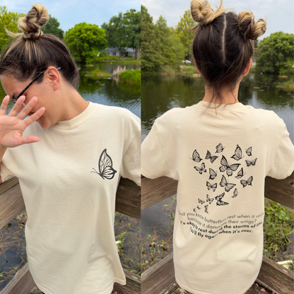 Butterfly Motivation Tee - Sayitwithatea