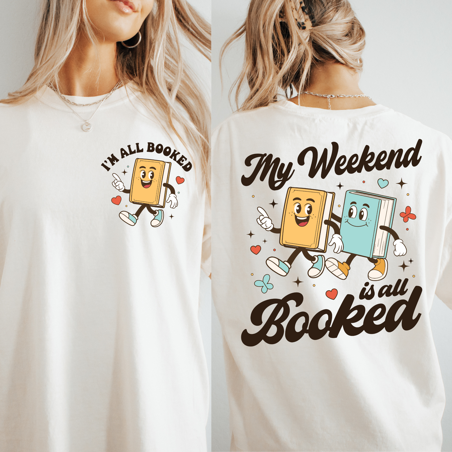 Weekend Is Booked Tee + Free cup