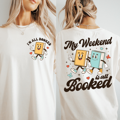 Weekend Is Booked Tee + Free cup - Sayitwithatea