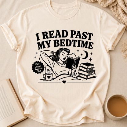I Read Past Bedtime T-Shirt