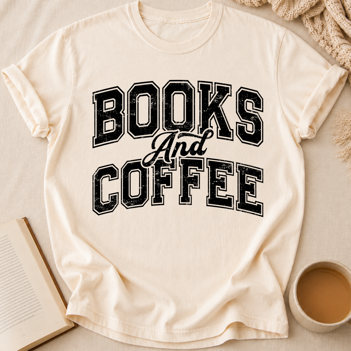 Books And Coffee T-Shirt