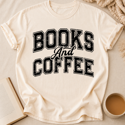 Books And Coffee T-Shirt