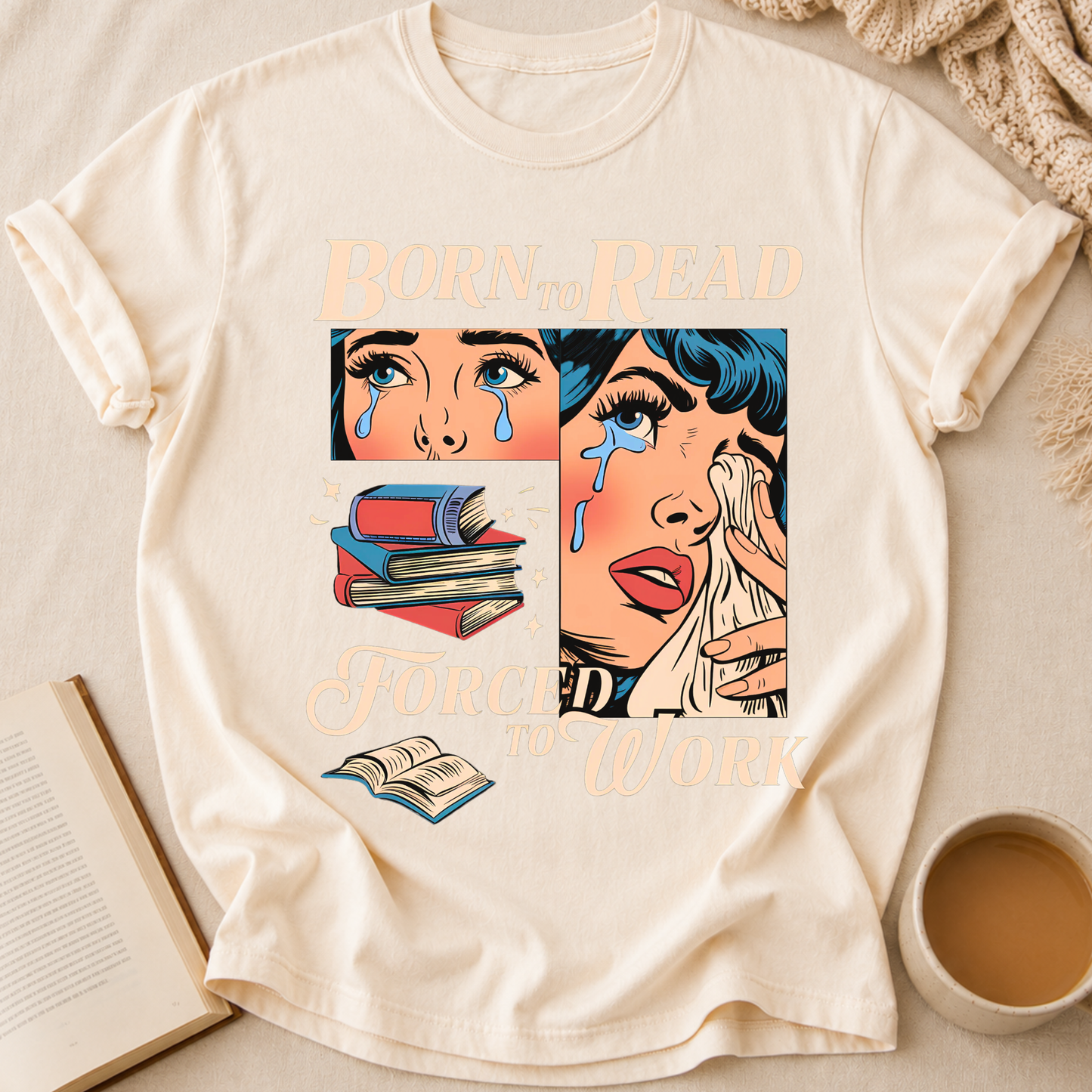 Born To Read T-Shirt