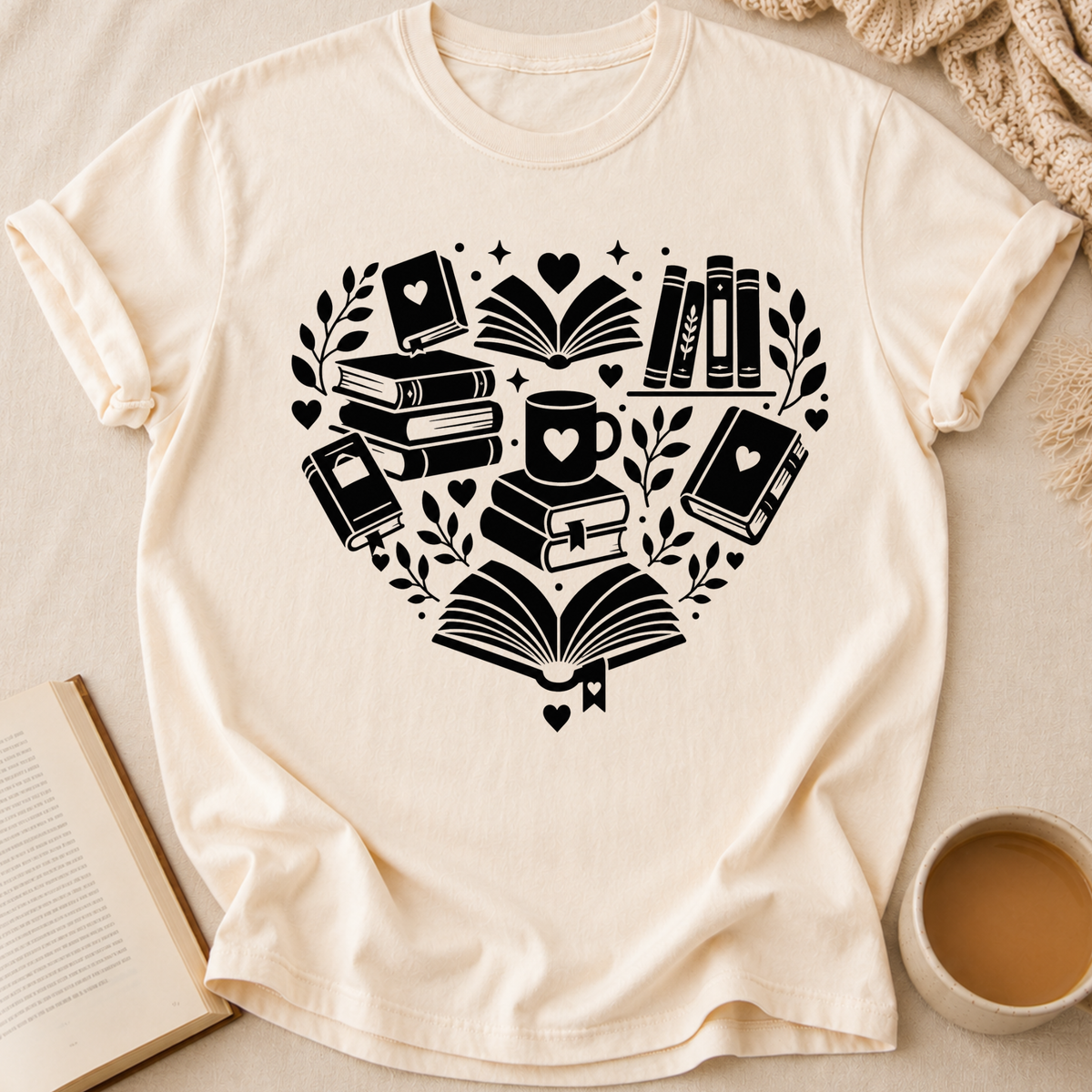 Heart OF Books T-Shirt