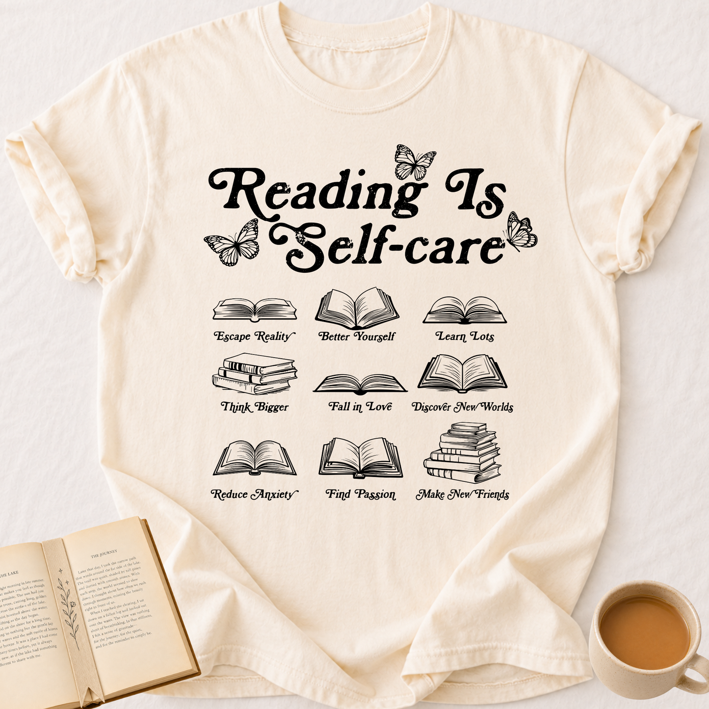 Reading Is Self-Care T-Shirt