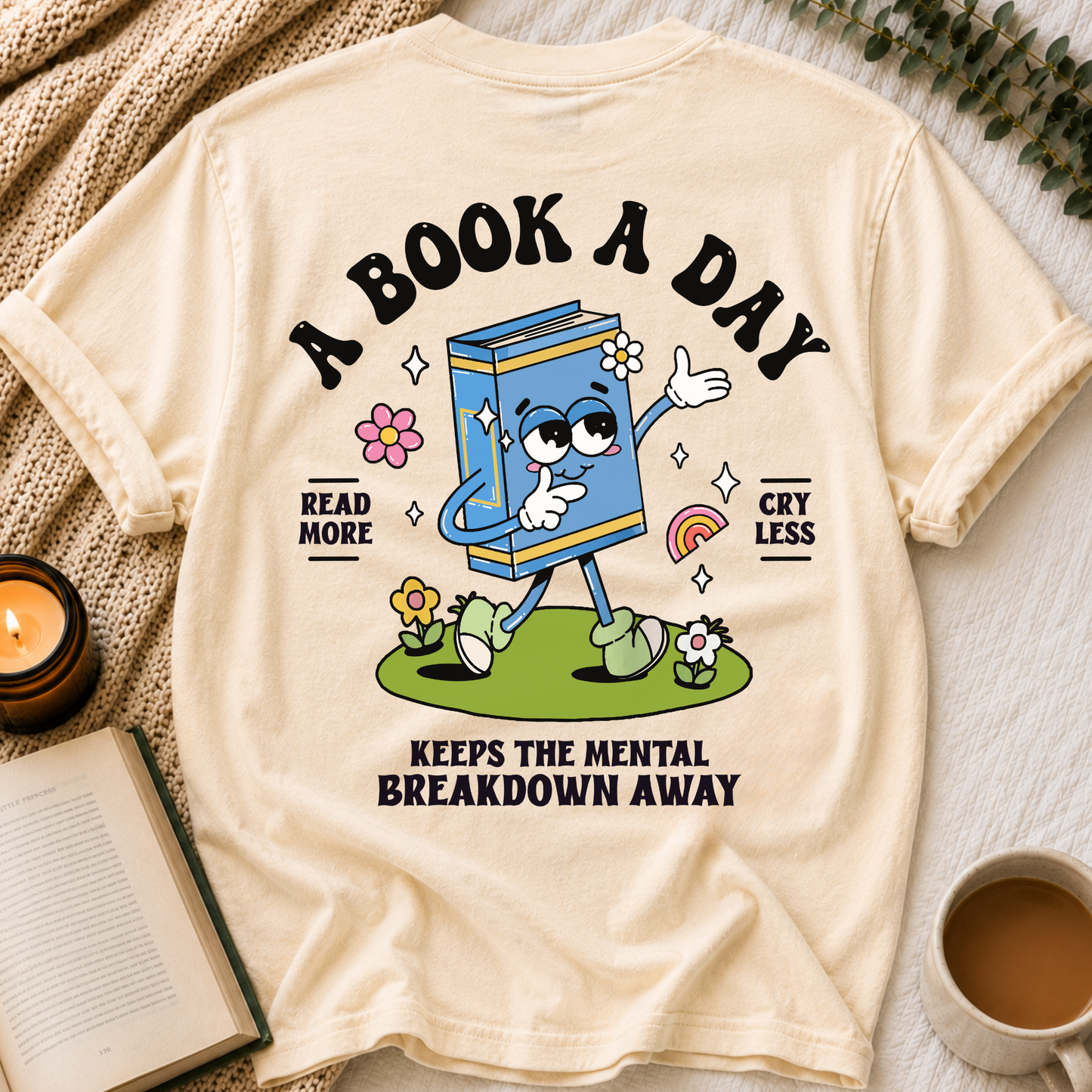 Read More, Cry Less T-Shirt