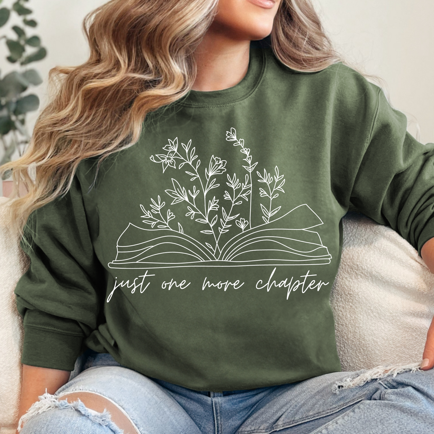 Just One More Chapter Sweatshirt