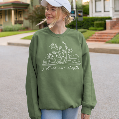 Just One More Chapter Sweatshirt - Sayitwithatea