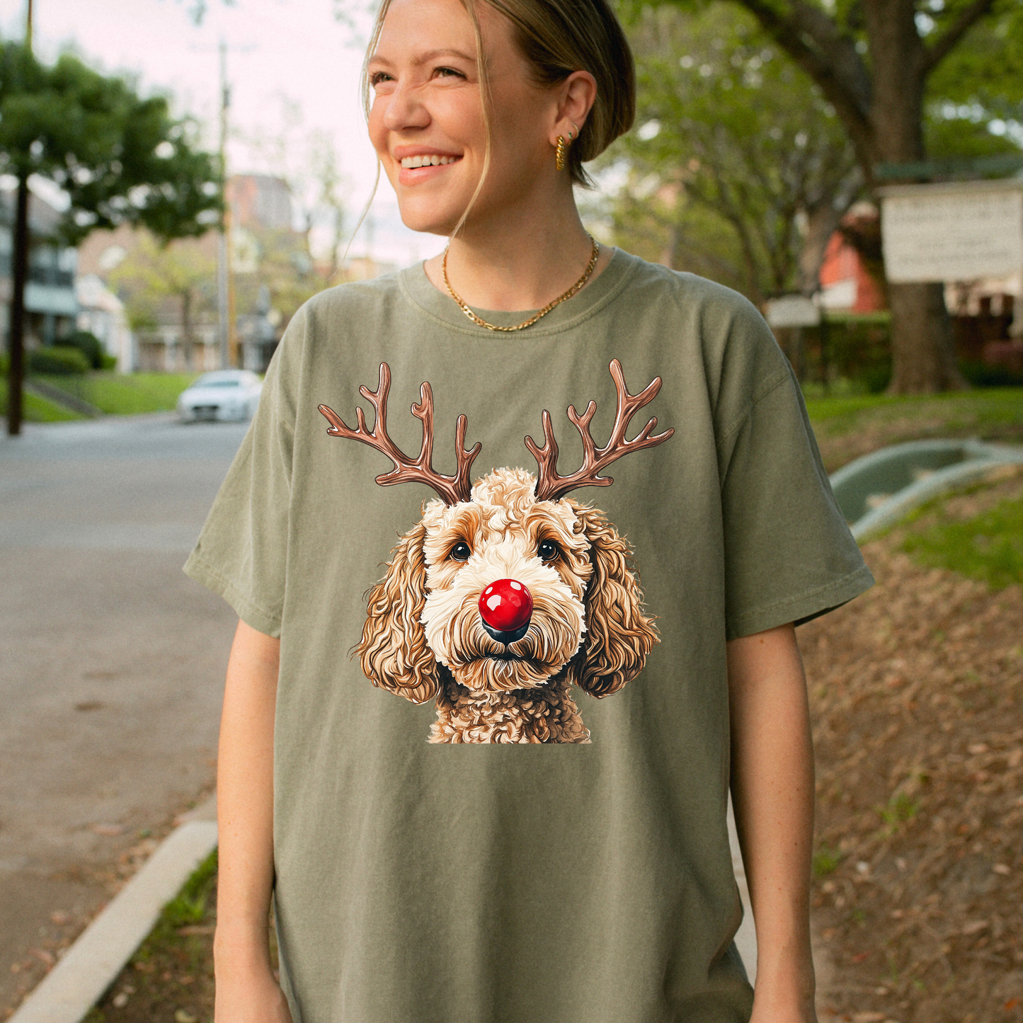 Goldendoodle Tee + Free cup