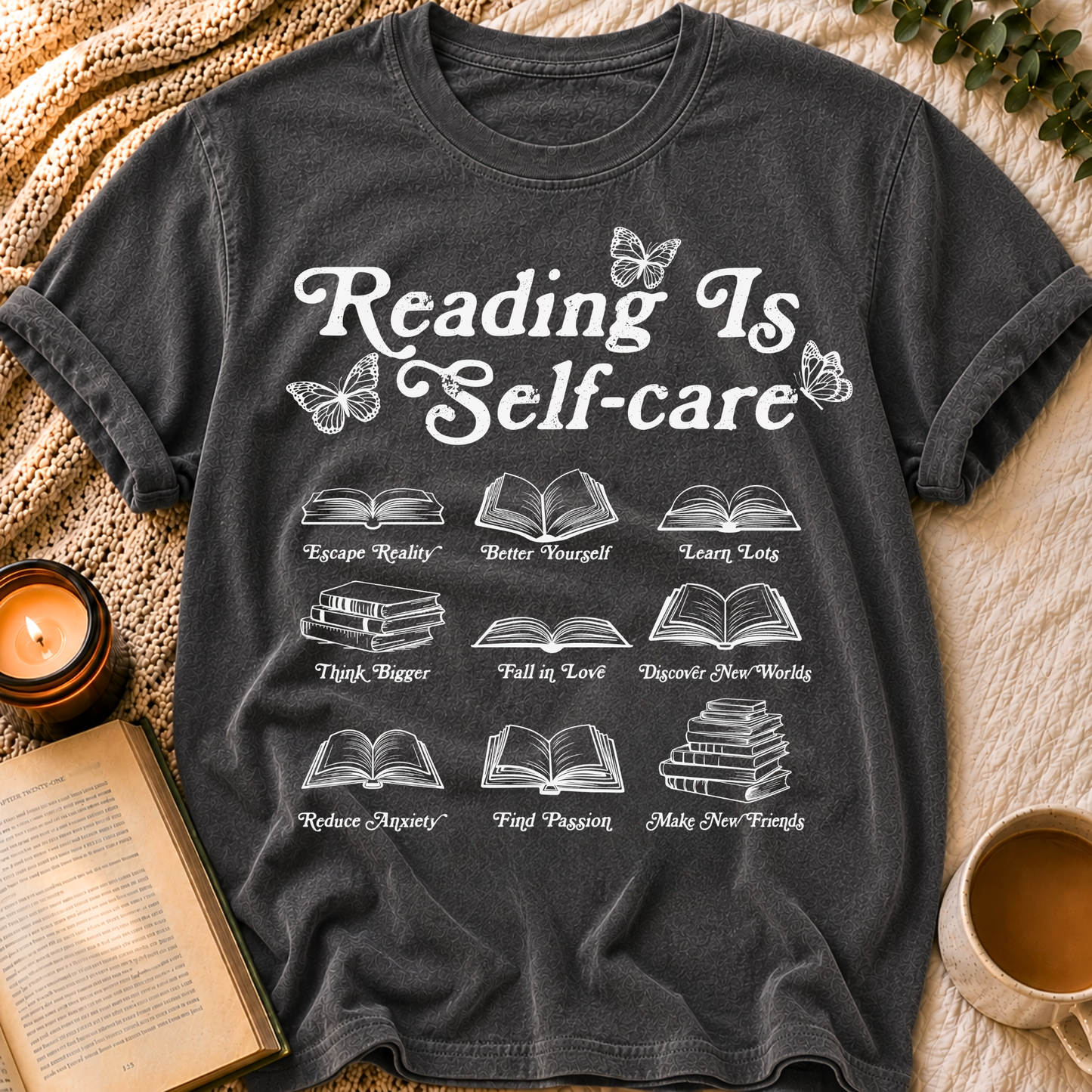 Reading Is Self-Care T-Shirt