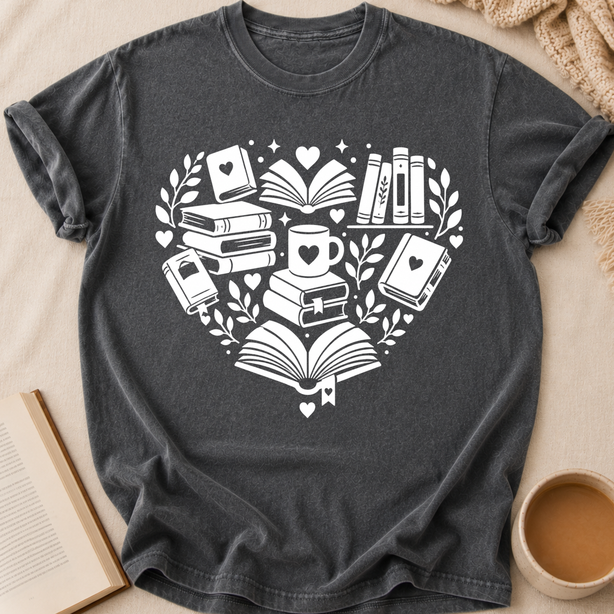 Heart OF Books T-Shirt