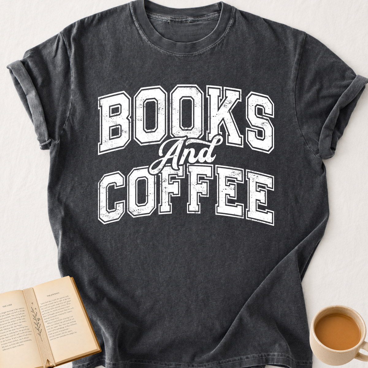 Books And Coffee T-Shirt