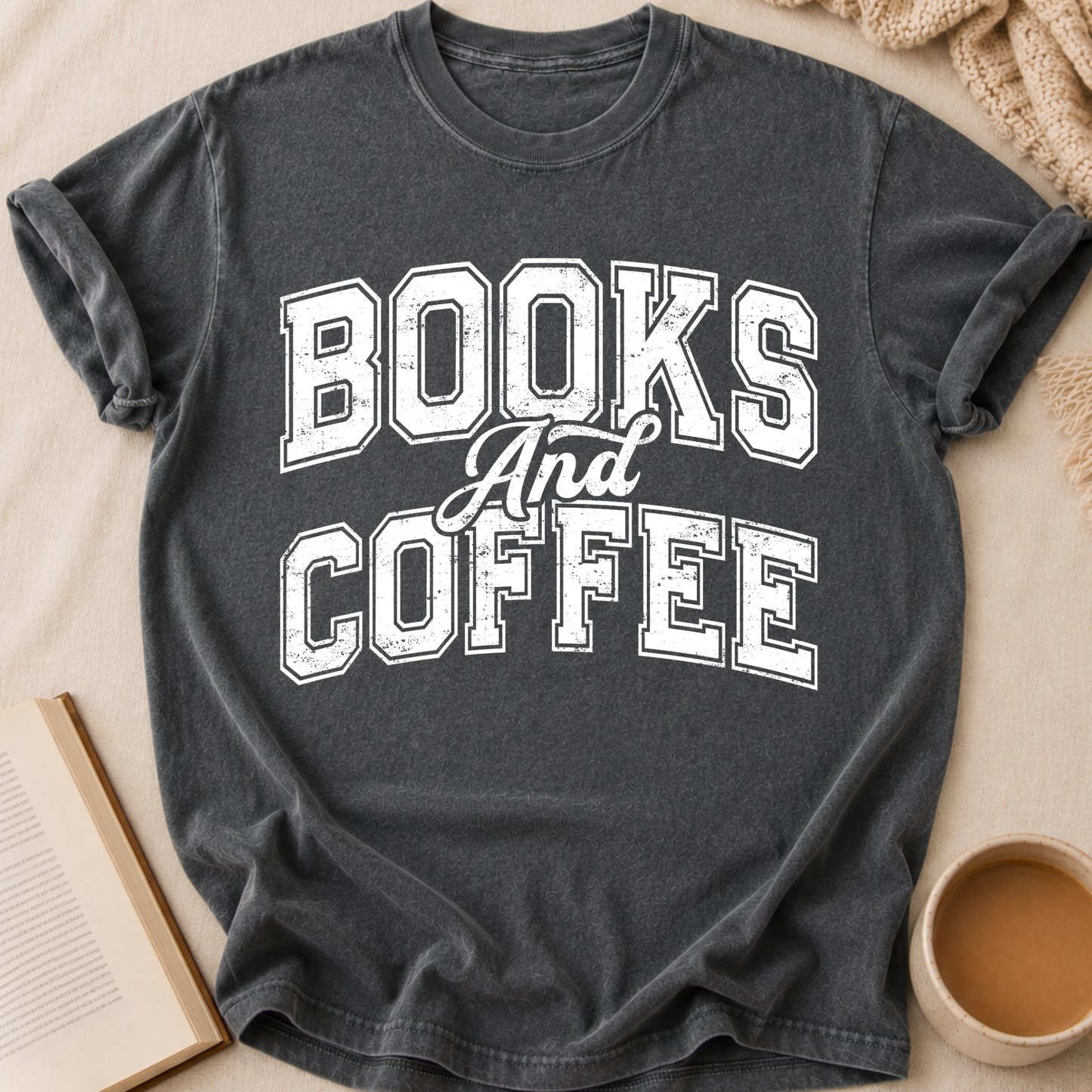 Books And Coffee T-Shirt