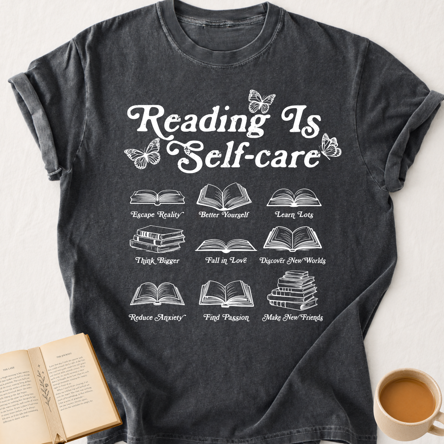 Reading Is Self-Care T-Shirt