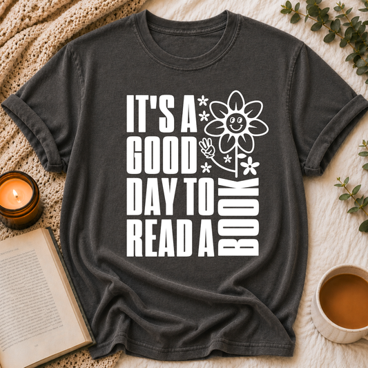 Good Day To Read Books Tee