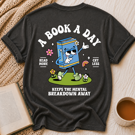 Read More Cry Less Tee