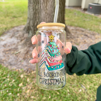 All Booked For Christmas Sweatshirt + Free Cup - Sayitwithatea